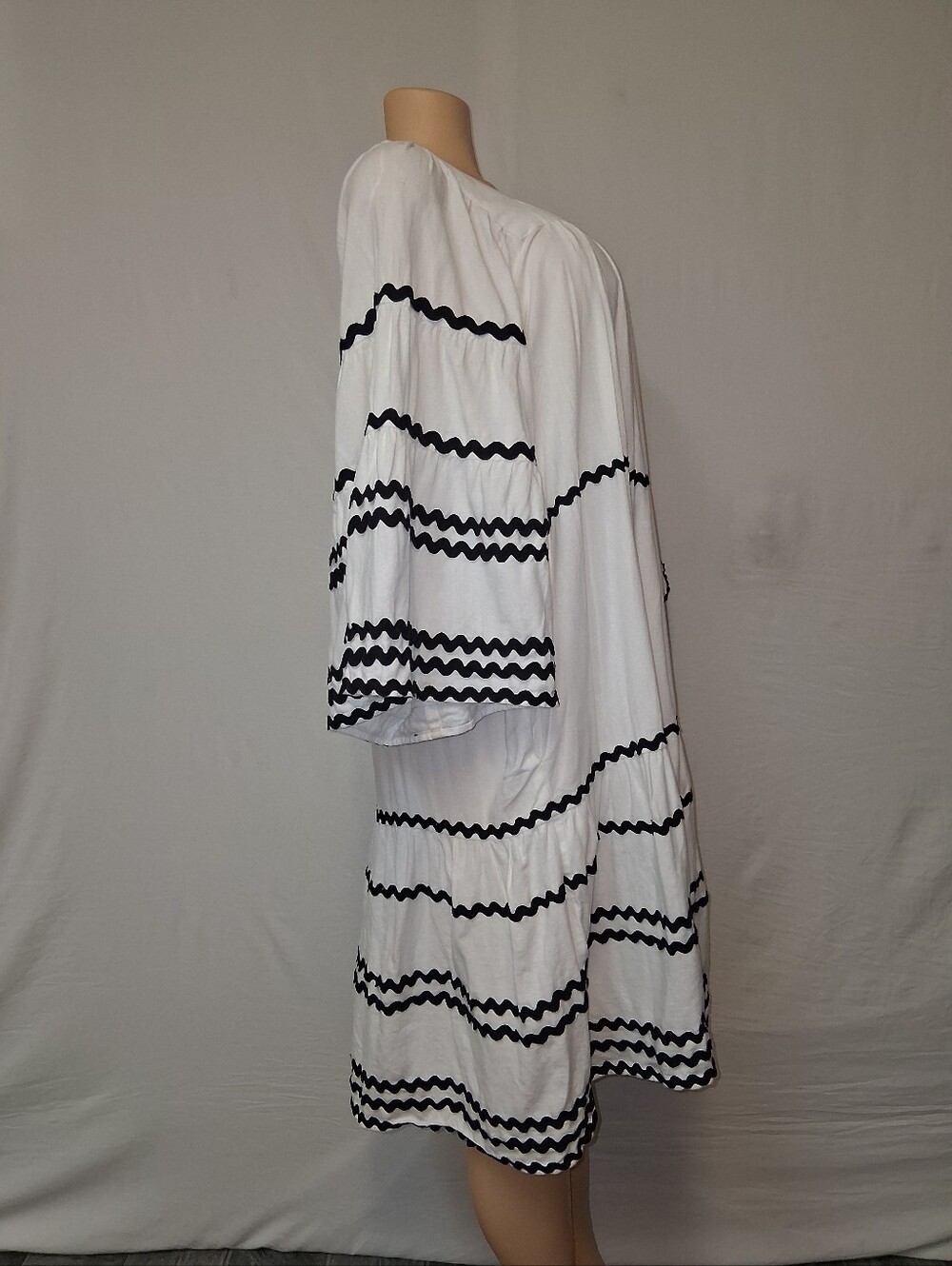 Lisa Marie Fernandez for Target Ric Rac Flare Sleeve Dress Ric Rac Flare Sleeve - Picture 8 of 17